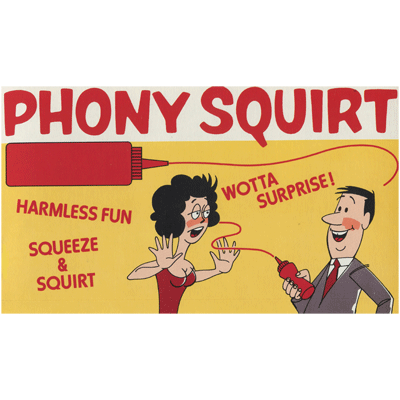 Phony Squirt Catsup by Fun Inc. Trick