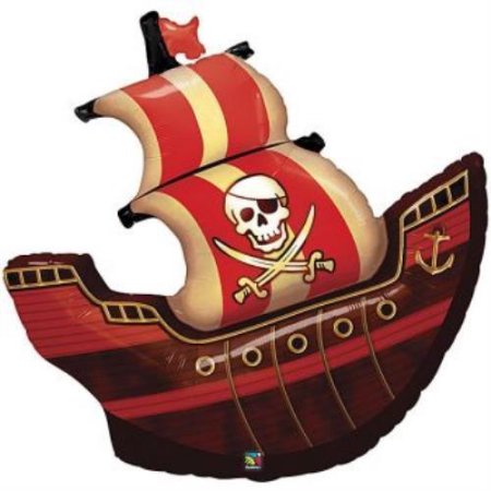 Pirate Ship Foil Balloon 40 inch