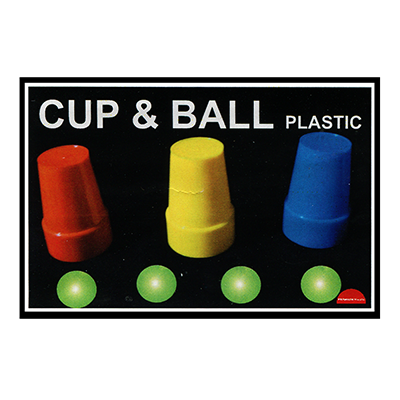 Cups and Balls (Plastic) by Premium Magic Trick