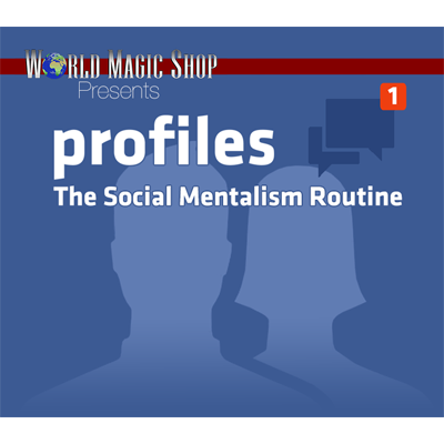 Profiles: The Social Mentalism Routine (DVD and Gimmick) by World Magic Shop DVD