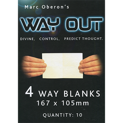 Refill for Way Out XII (4way) by Marc Oberon Trick