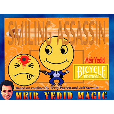 Smiling Assassin (Bicycle Edition) by Meir Yedid Trick