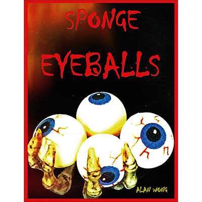 Sponge Eyeballs by Alan Wong (Bag of 4) Trick