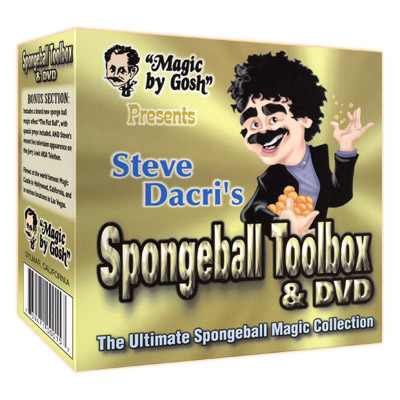 Spongeball Toolbox w/DVD Trick