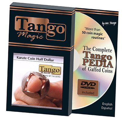 Karate Coin US Half Dollar (w/DVD) (D0072) by Tango Trick