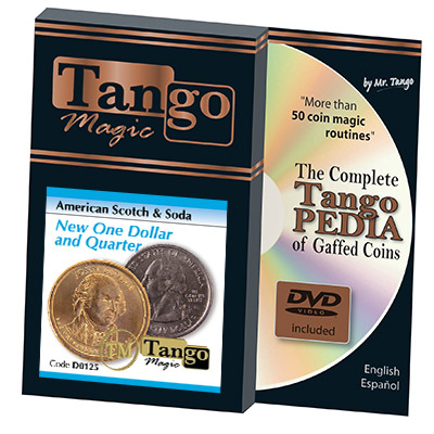 American Scotch & Soda (D0125)(TRADITIONAL w/DVD) by Tango Magic Tricks