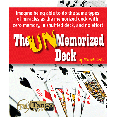 Unmemorized Deck by Marcelo Insua DVD