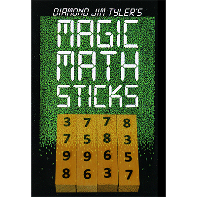 Magic Math Sticks (Wooden) by Diamond Jim Tyler Trick